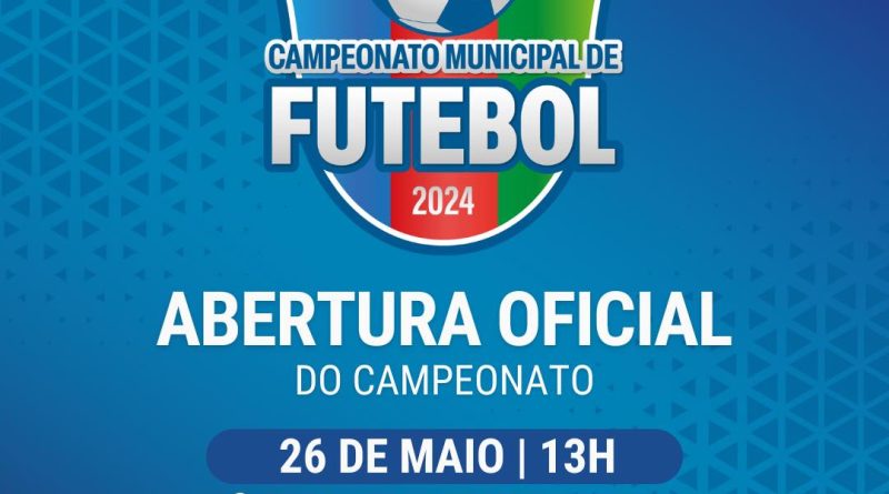 Campeonato Municipal de Futebol de Passo de Torres começa dia 26 de maio