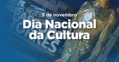 Hoje, 5 de novembro, celebramos o Dia Nacional da Cultura!